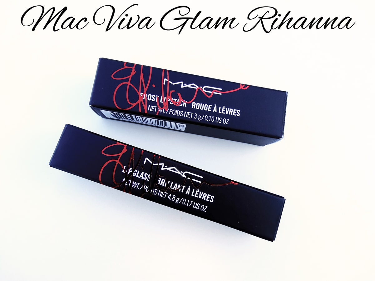 MAC Viva Glam Rihanna lipstick & lipglass review