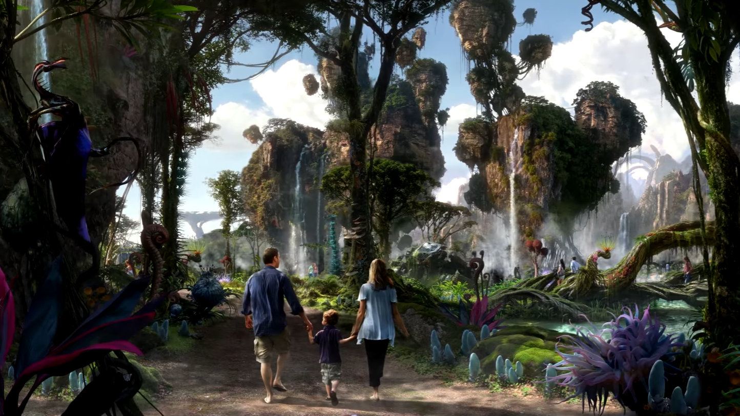 In 2017 kunnen we rondlopen in het Avatar gebied in Disney