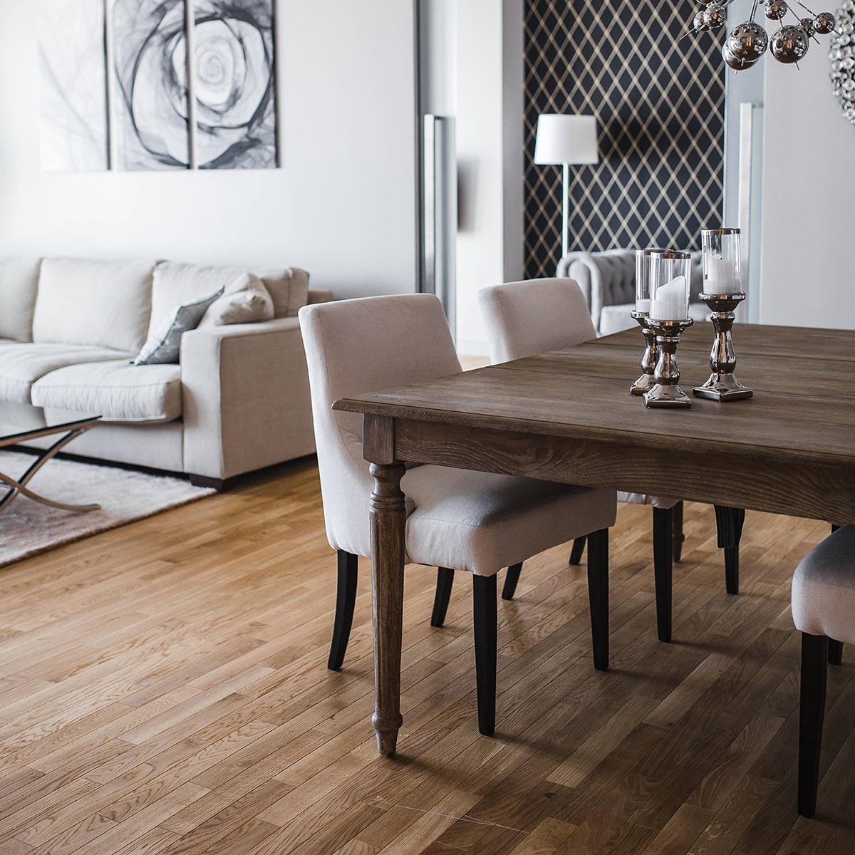 Een houten vloer om verliefd op te worden