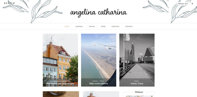 Angelina Catharina blog