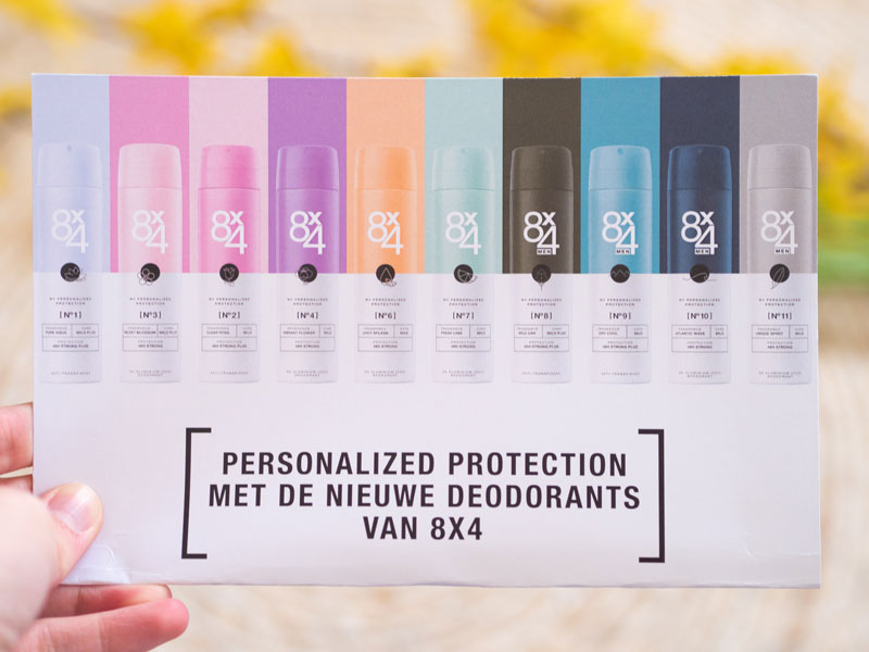 8x4 deo review: my personalised protection