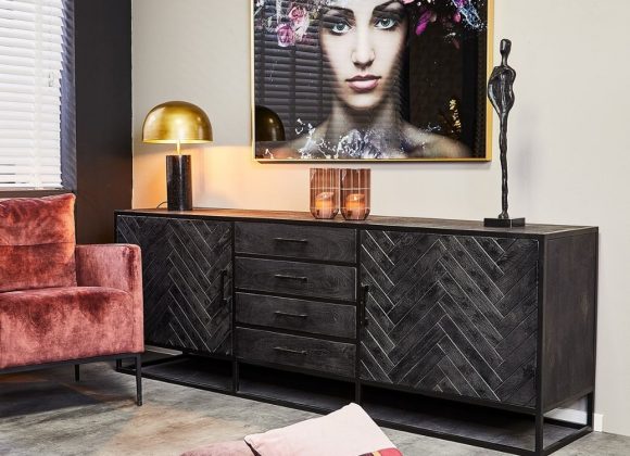 Gek van industriële dressoirs? Zo integreer je ze in je interieur
