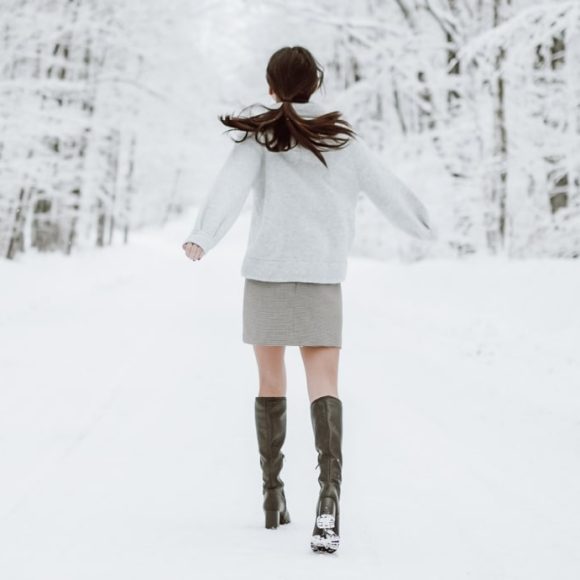 Jurken dragen in de winter: zó doe je dat