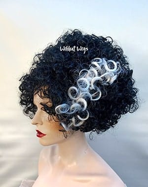 Frankenstein bruid pruik