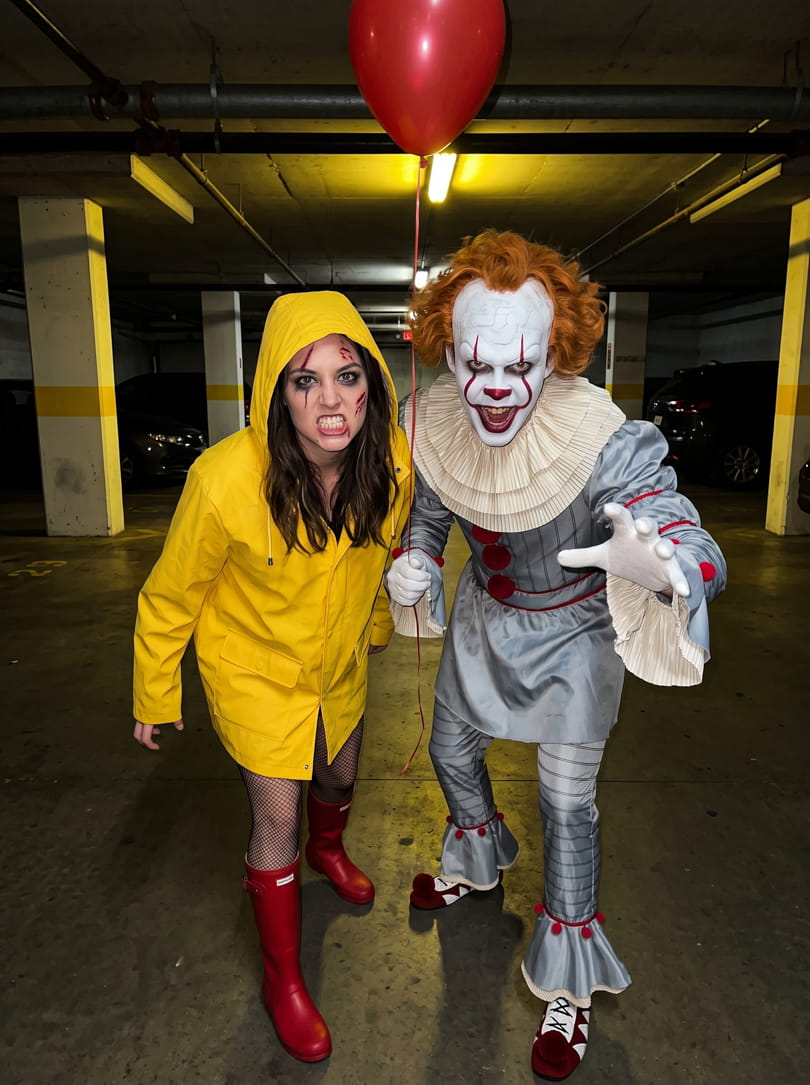 Clownkoppel halloween
