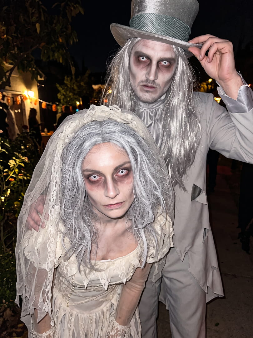 Geesten koppel halloween kostuums