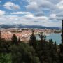Uitzicht over de stad Split in Kroatië