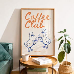 Coffee Club Print