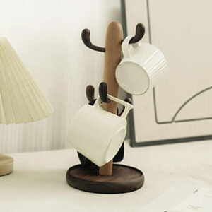 Wooden Mug Tree Stand