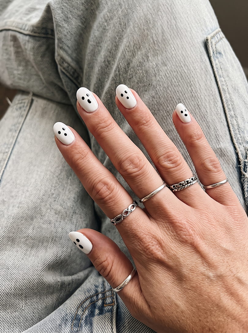 Halloween nagels makkelijk sprookjes